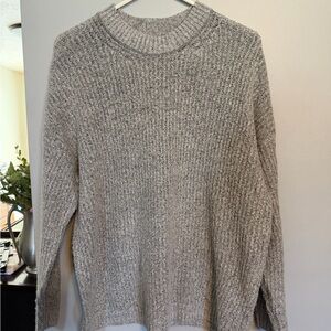 American Eagle Outfitters Gray Crewneck Sweater